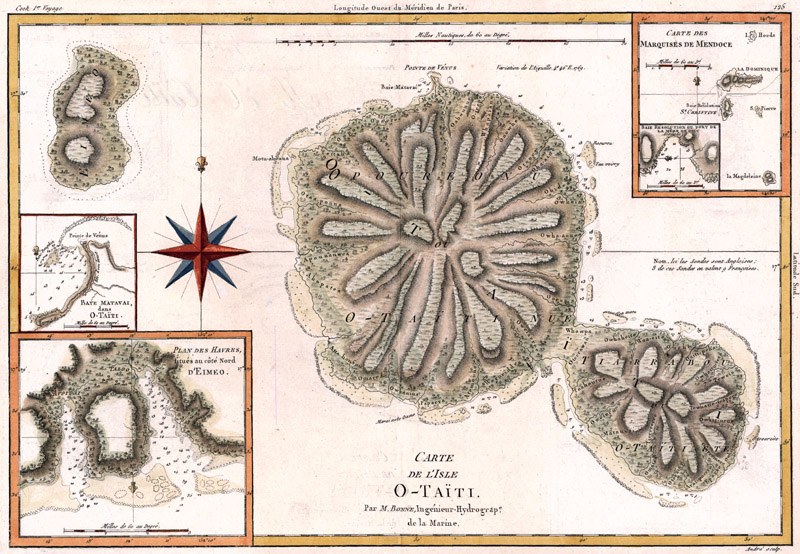 Tahiti (Frans Polynesië) 1788 Bonne